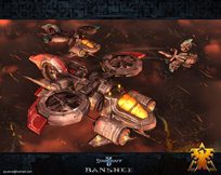 Banshee night attack, Starcraft II